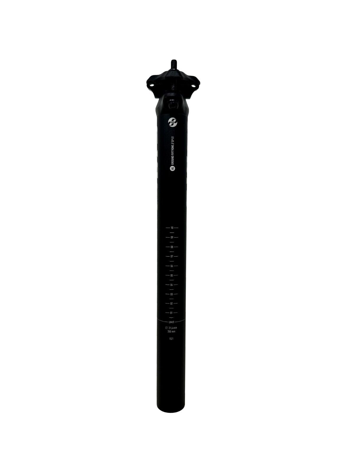 Ghost GND 51 31.6mm Aluminium Seatpost - 350mm - Sportandleisure.com