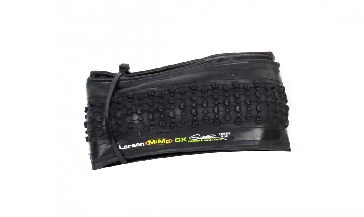 Maxxis Larsen MiMo CX Cyclocross / Gravel Tyre - 700 x 35c - 60 TPI - Black - Sportandleisure.com