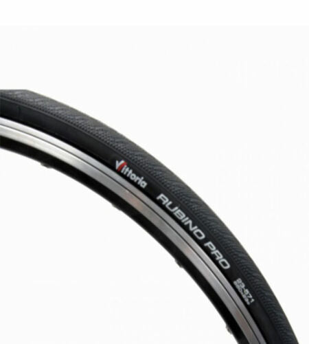 Vittoria Rubino Pro 650 x 23c Road Tyre - Black - Sportandleisure.com