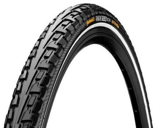 Continental 700 x 28c Ride Tour Reflective Tyre - Black - Sportandleisure.com