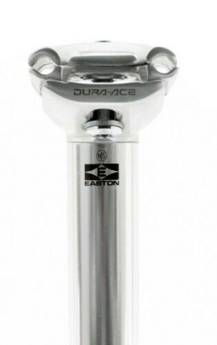 Shimano Dura Ace Seatpost SP-7410 - 27.0mm - Silver - Genuine NOS - Sportandleisure.com