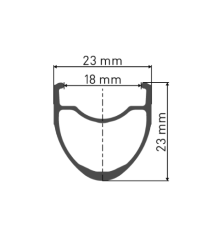 DT Swiss PR 1600 SPLINE 23 - Rear Wheel - 9mm Quick Release - Rim Brake - Sportandleisure.com
