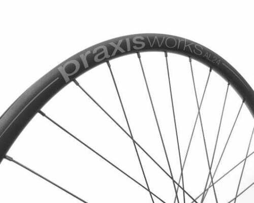 Praxis Works AL 24 Alloy MTB Wheelset - Shimano HG - 15 x 100 / 12 x 142mm - Sportandleisure.com