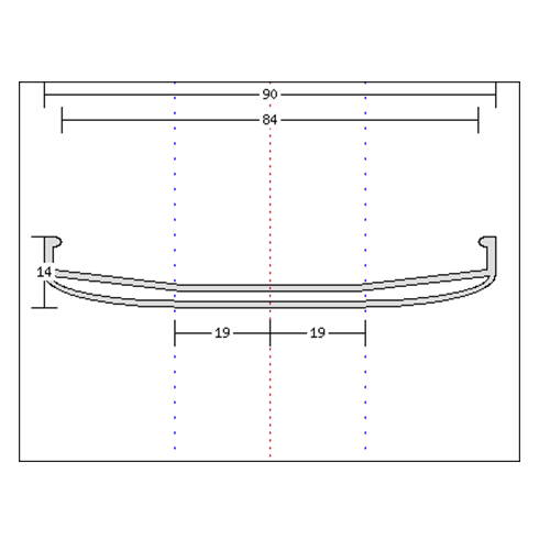 Alex Blizzerk 90 26" Fat Bike Rim - 32 Hole - Tubeless Ready - Sportandleisure.com
