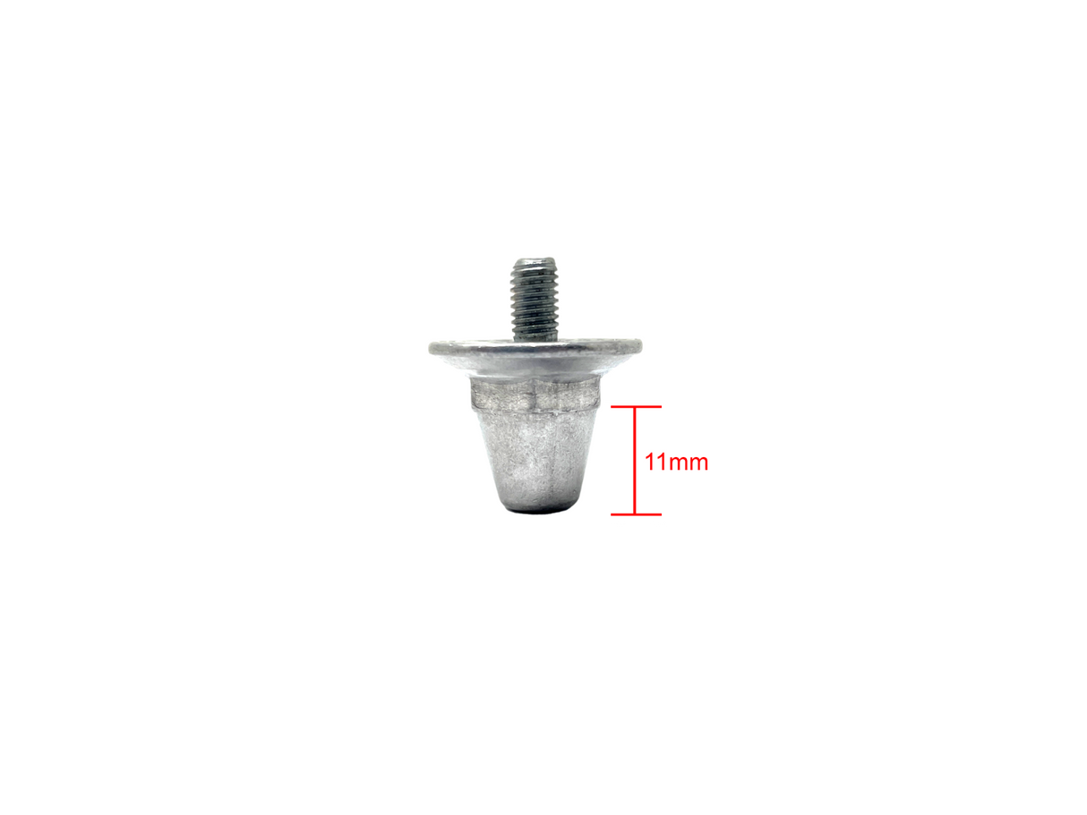 Santini Alloy Conical Football Studs - 12 PCS - Sportandleisure.com