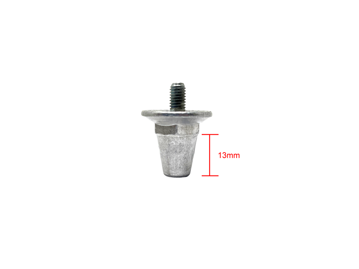 Santini Alloy Conical Football Studs - 12 PCS - Sportandleisure.com