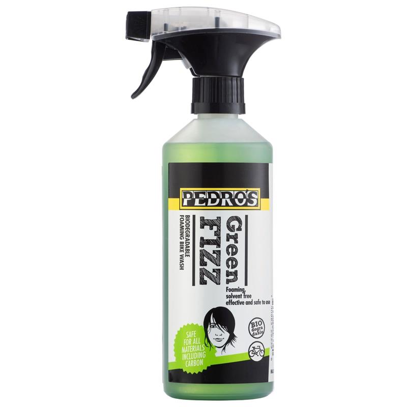 Pedro's 1L Green Fizz - Biodegradable - Foaming Bike Wash - Sportandleisure.com