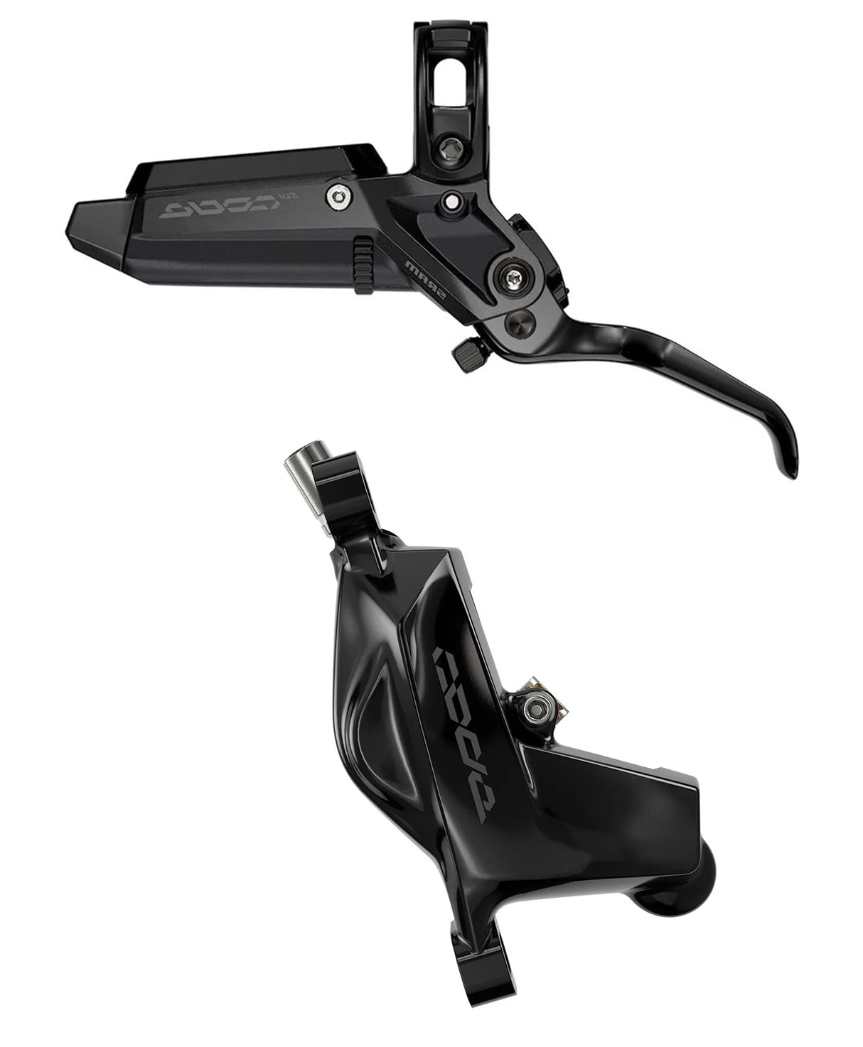 SRAM Code Stealth Silver Disc Brake Set - Sport & Leisure