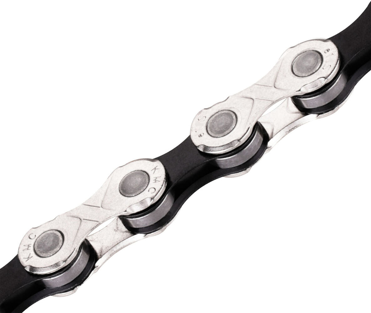 KMC E10S 10 Speed Electric Bike Chain - Black / Silver - Sportandleisure.com