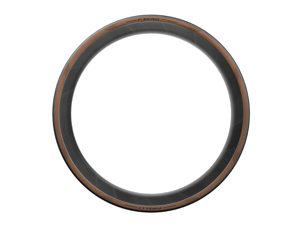 Pirelli P Zero Race Classic 700 x 28C Clincher Road Bike Tyre -  Black/Brown - Sportandleisure.com