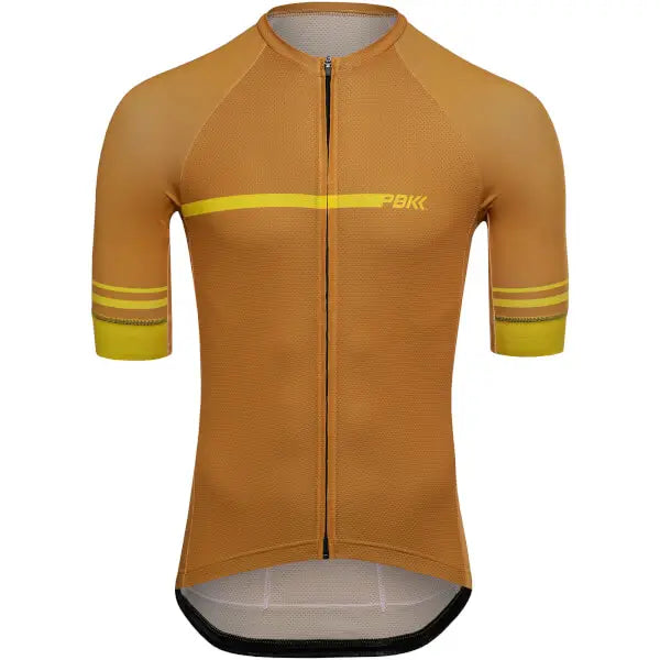 PBK Altitude Men's Cycling Jersey - Yellow - Large - Sportandleisure.com