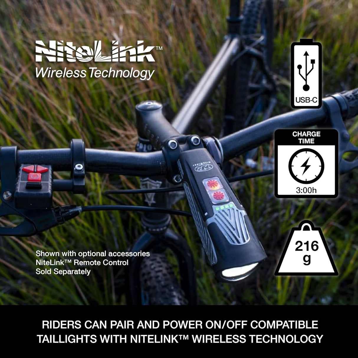 Niterider Lumina Max 2000 Front Bike Light - Sportandleisure.com