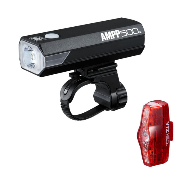 Cateye AMPP 500/Viz 150 Bike Light Set - Sportandleisure.com