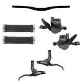 Shimano Claris 2 x 8 Speed Flat Bar Conversion Kit - Sport & Leisure