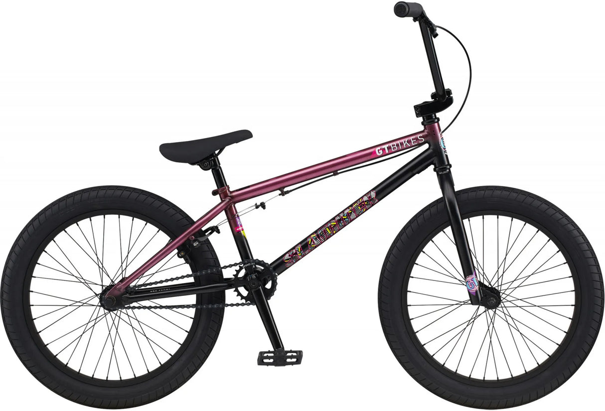 GT Slammer Mercado 20" BMX Raspberry / Black Fade - Sportandleisure.com