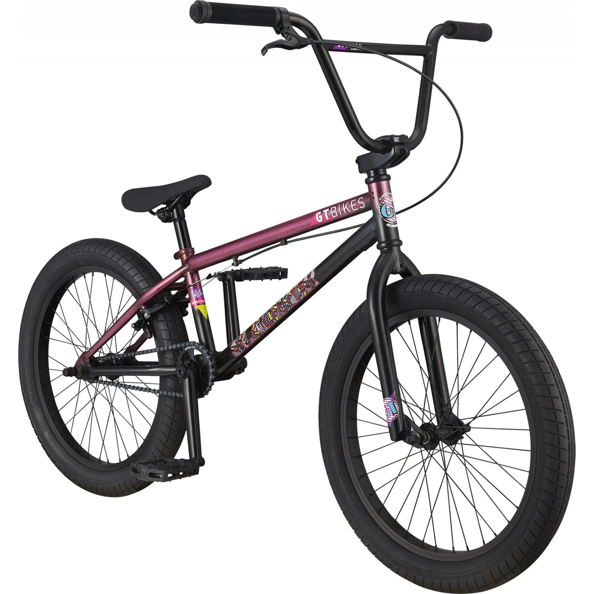 GT Slammer Mercado 20" BMX Raspberry / Black Fade - Sportandleisure.com