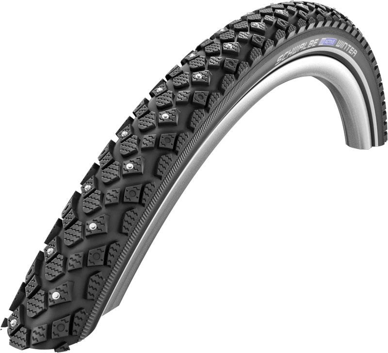 Schwalbe Marathon Winter Plus Tyre 26 x 2.15" - Spiked Tyre - Sportandleisure.com