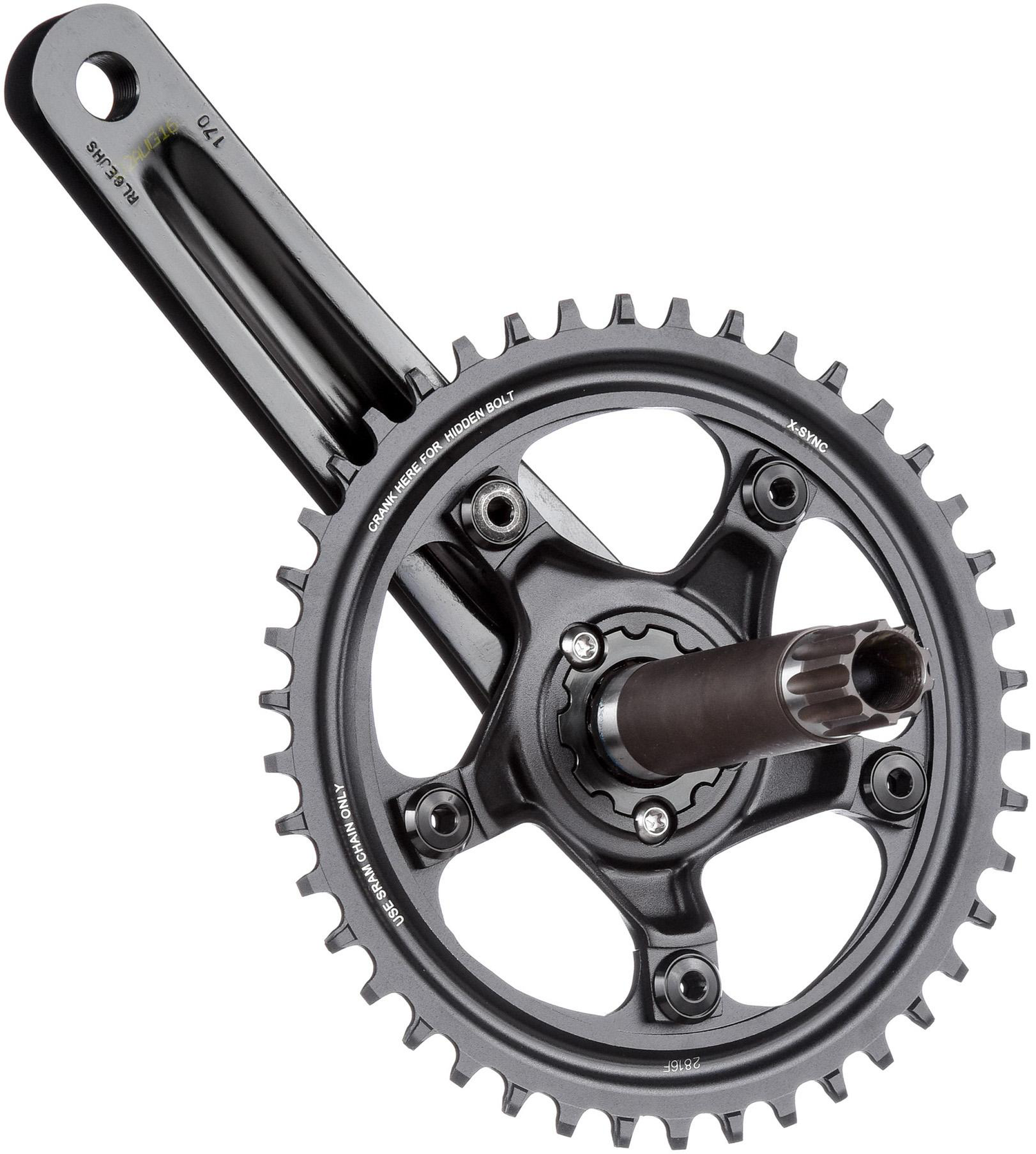 SRAM Rival 1 1 x 11 Gravel Chainset Sportandleisure