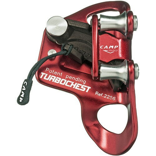 Camp Turbochest 2256 Climbing / Team Rescue Ascender - Red