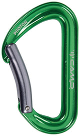 Camp Photon 2468 Bent Gate Rock Climbing Lightweight 36g Carabiner - Green