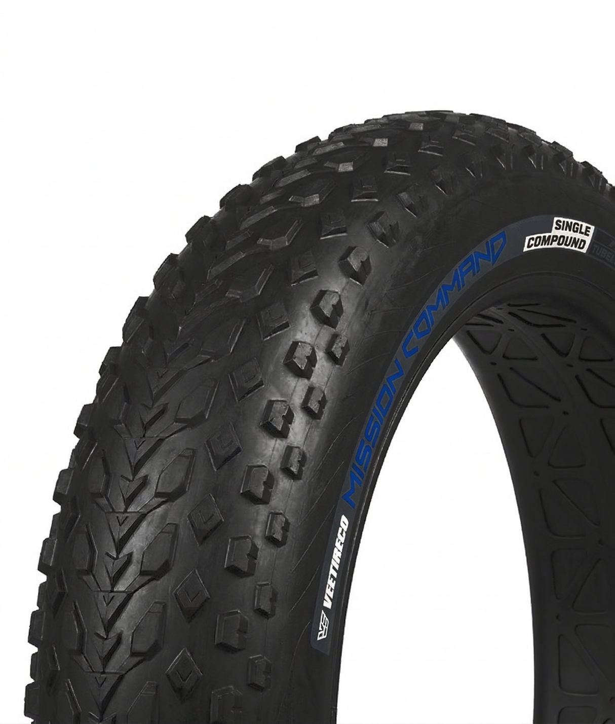 Vee Tire Mission Command 26 x 4.0" Tubeless Ready Fat Bike Tyre - Black