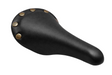 Velo Soffatti Riveted Fixie Saddle - Black - Classic 1990s Style Saddle
