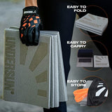 Undersun Portable Folding Exercise Mat 6mm 6ft x 2ft Non-Slip Yoga Gym Grey
