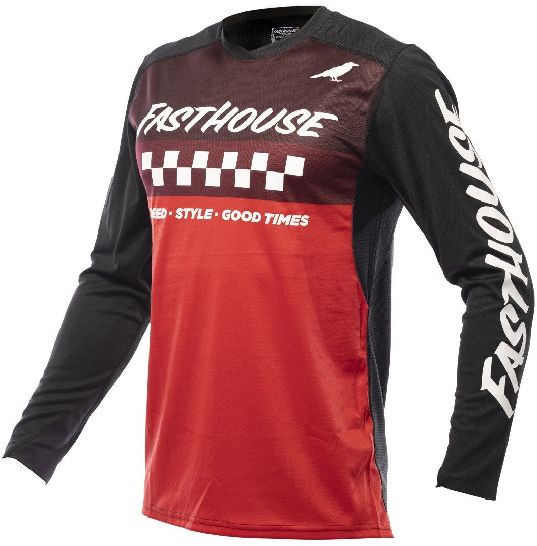 Fasthouse Elrod Long Sleeve Motocross / BMX  / Race Jersey - Choose Size/Colour