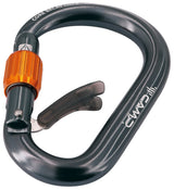 Camp Core Belay Lock Climbing Carabiner - Gunmetal