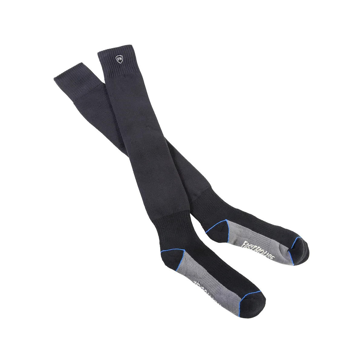 Fasthouse Youth Stealth Moto Sock Black - One Size
