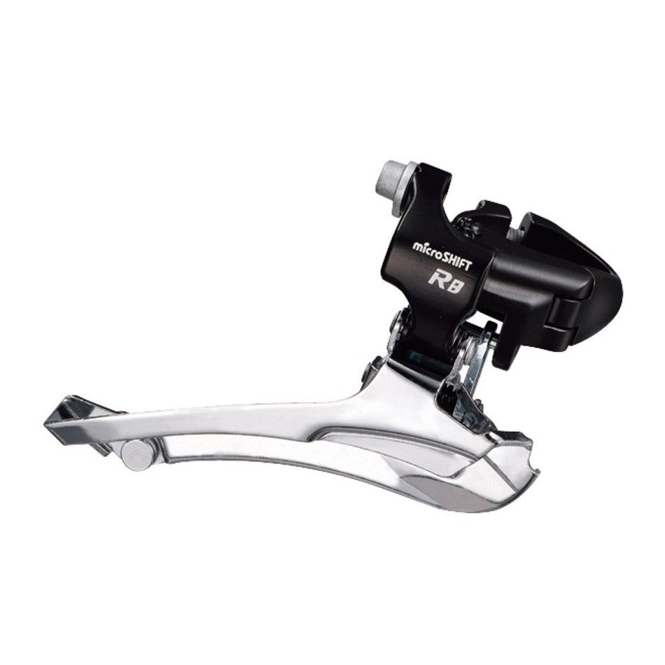 microSHIFT R8 Front Derailleur 2 x 8 Speed - Band Clamp - 31.8mm / 34.9mm