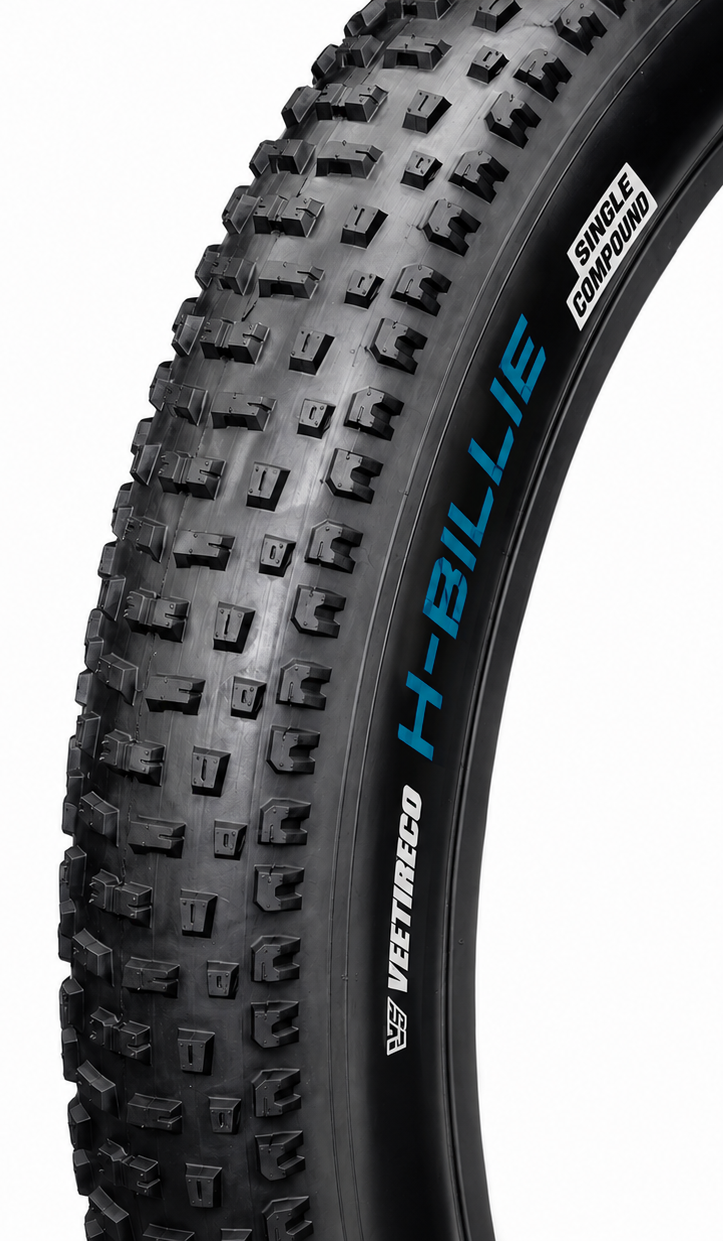Vee Tire H-Billie 26 x 4.25" Tubeless Ready Fat Bike Tyre - Black