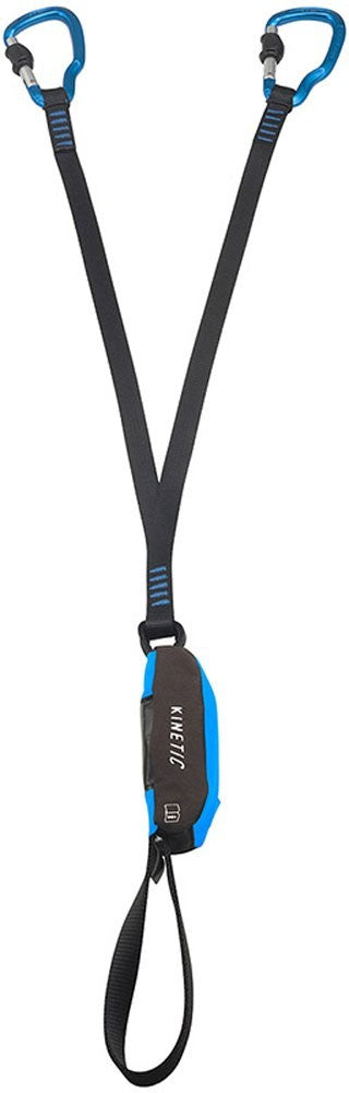 Camp Kinetic Via Ferrata Climbing Lanyard Set With Nomad Carabiners
