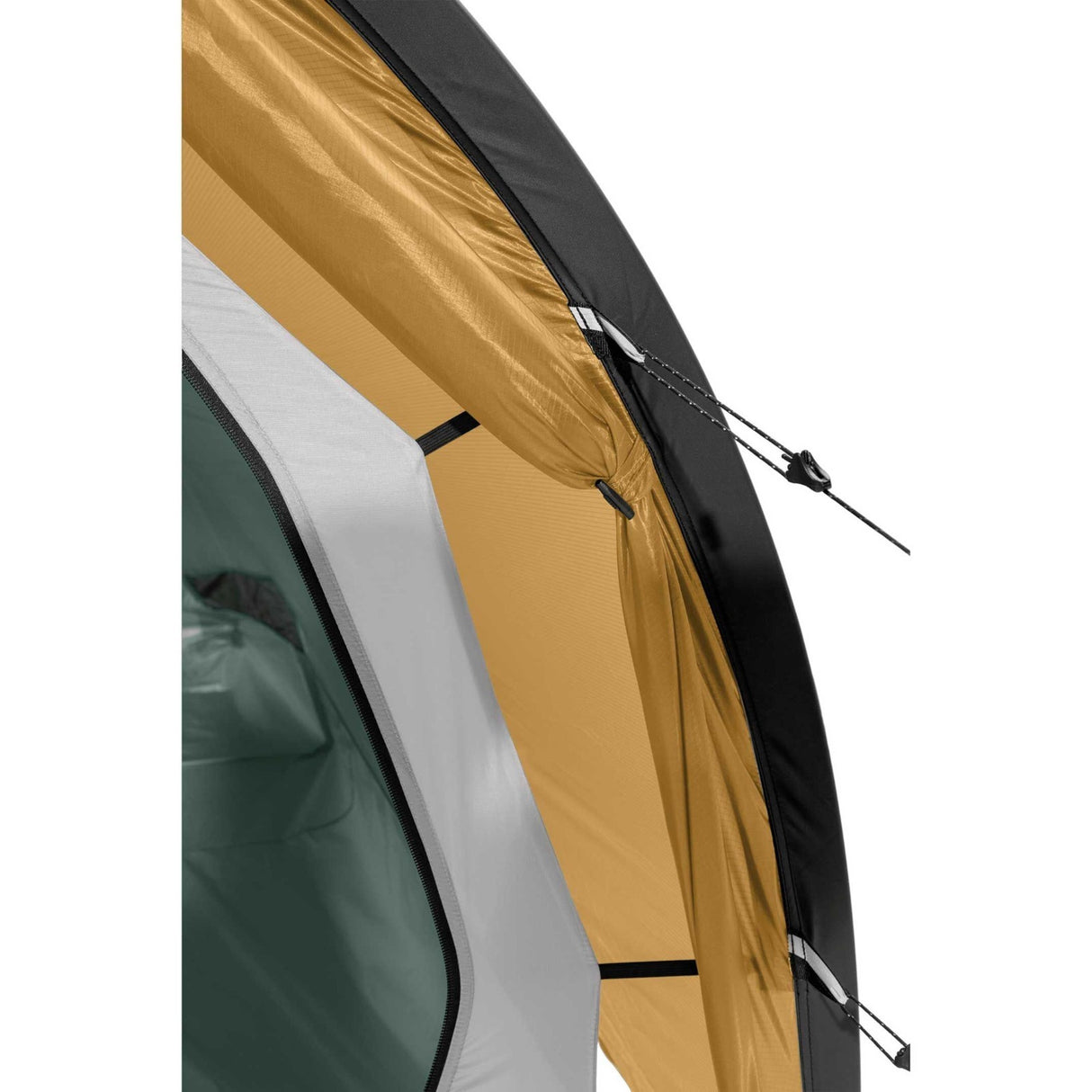 Bach MOA 3 Lite 3 Person Backpacking / Trekking Tent / 3 Season - Spruce Yellow