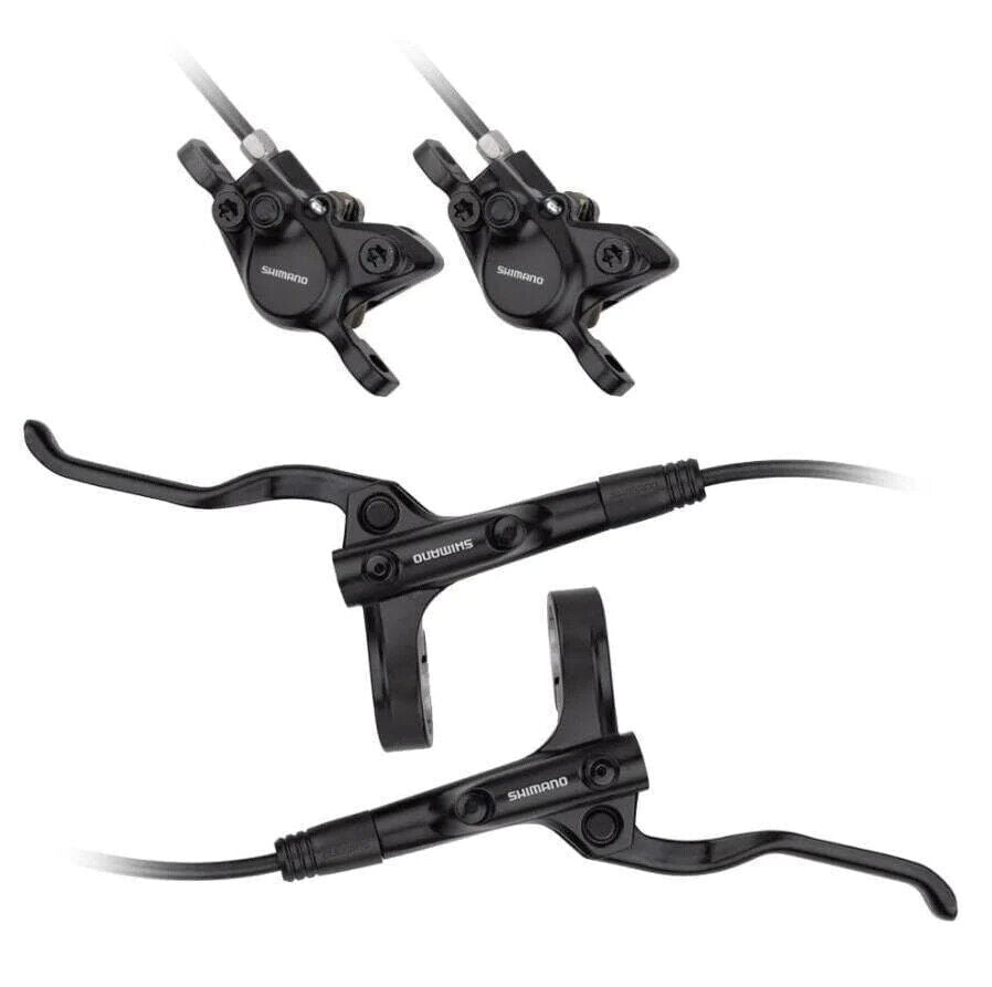 Shimano MT200 Hydraulic Disc Brake Set - Black - Sportandleisure.com