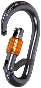 Camp Core Belay Lock Climbing Carabiner - Gunmetal