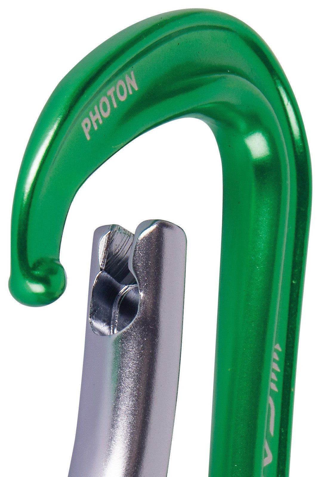 Camp Photon 2468 Bent Gate Rock Climbing Lightweight 36g Carabiner - Green