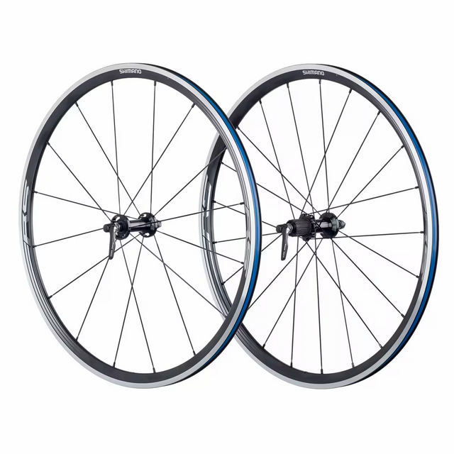Shimano RS330 700c Clincher Quick Release Rim Brake Wheelset – 9/10/11 Speed