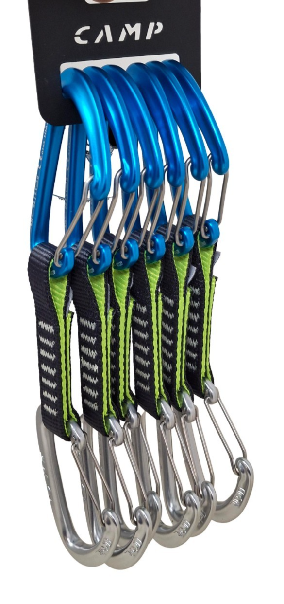 Camp Orbit Wire Express (Pack of 6) Climbing Quickdraw - Choose Colour / Size