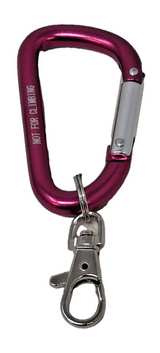 Camp Mini Carabiner Keyring - Choose Colour / Size