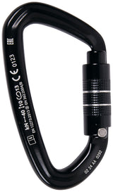 Camp Atlas 2Lock Climbing Carabiner - Black