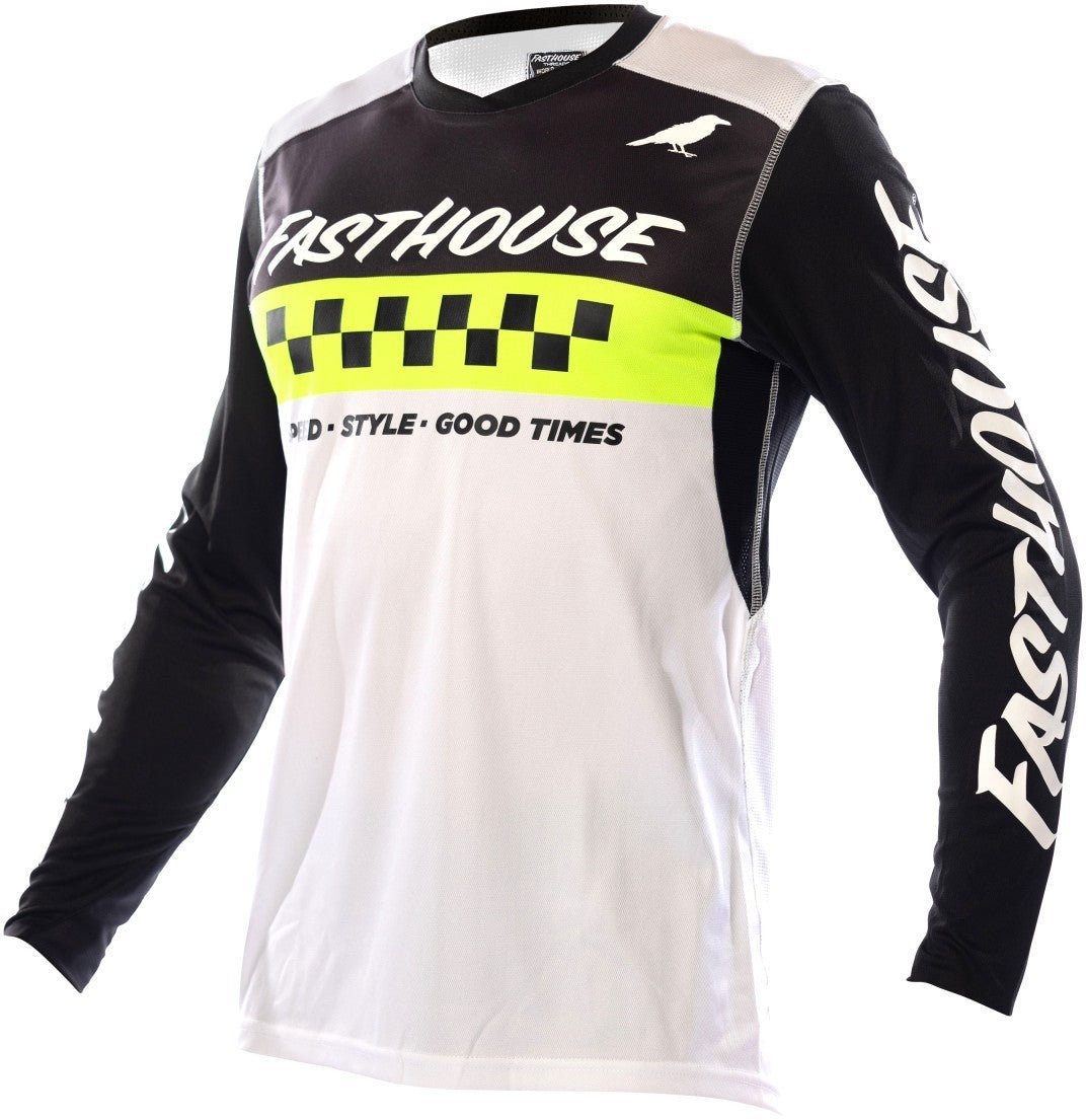 Fasthouse Elrod Long Sleeve Motocross / BMX  / Race Jersey - Choose Size/Colour