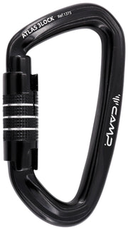 Camp Atlas 3Lock Climbing Carabiner - Black