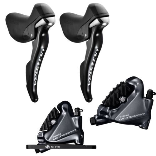 Shimano Ultegra ST-R8025 / BR-R8070 Short Reach Hydraulic Disc Brake Set