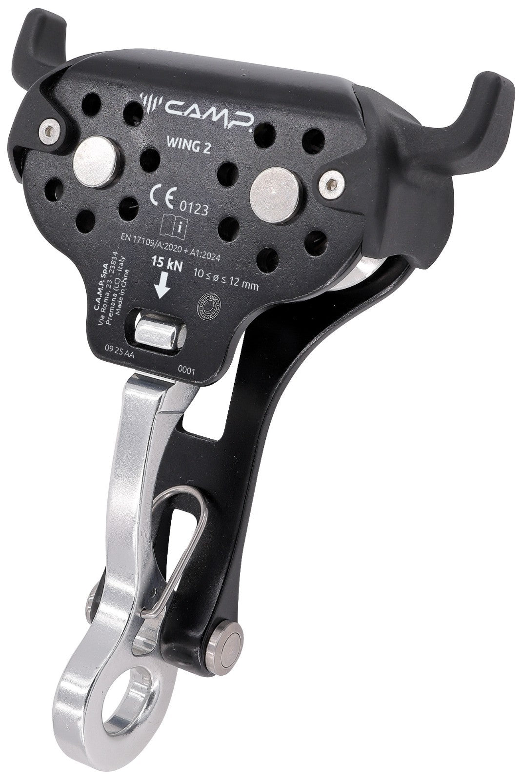 Camp Wing 2 Zip Line Pulley / Bag - Black