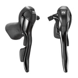 microSHIFT R8 Drop Bar Shifter 2 × 8 - Shimano Compatible - Black