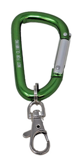Camp Mini Carabiner Keyring - Choose Colour / Size