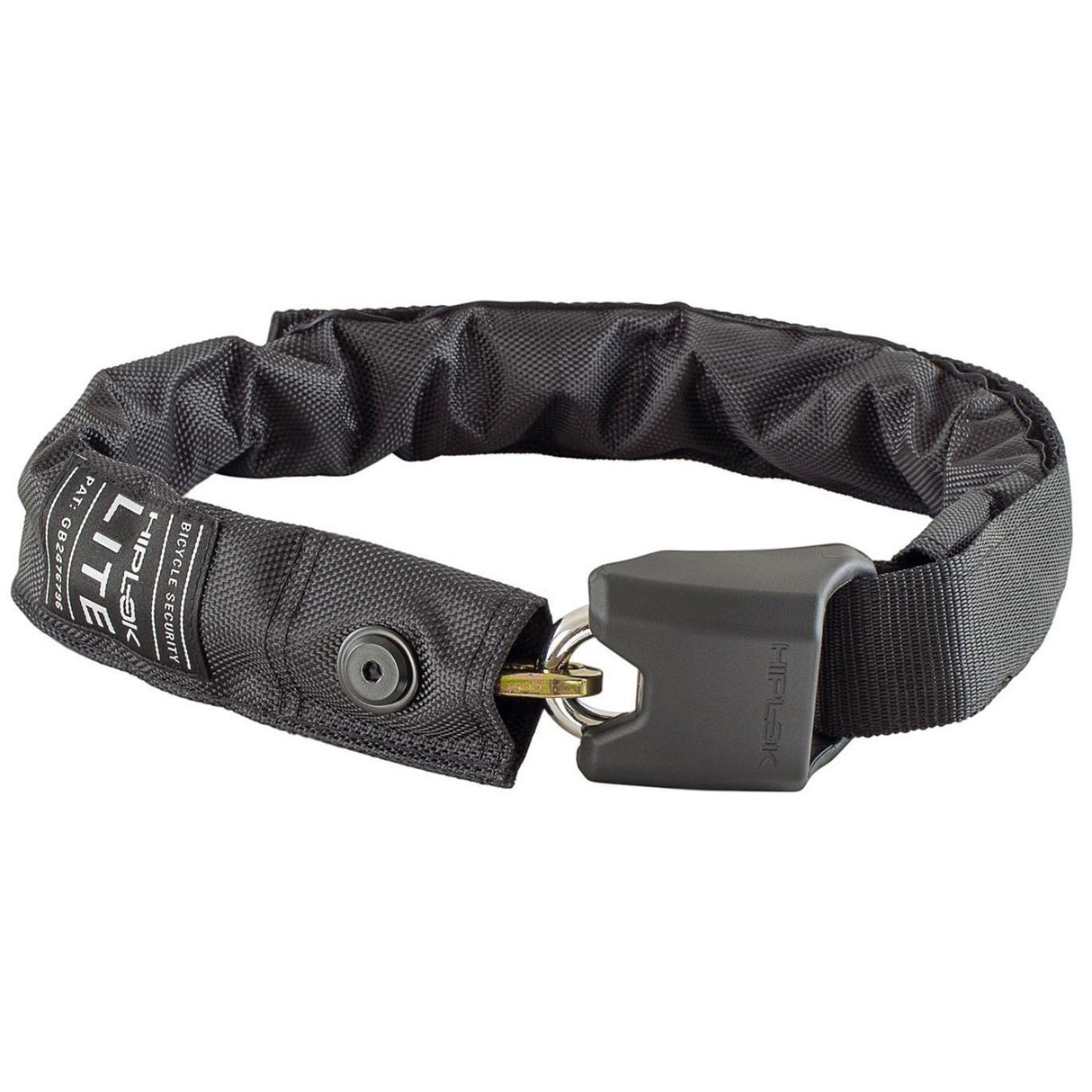 Hiplok Lite Wearable Chain Lock - Black - Sold Secure Bronze