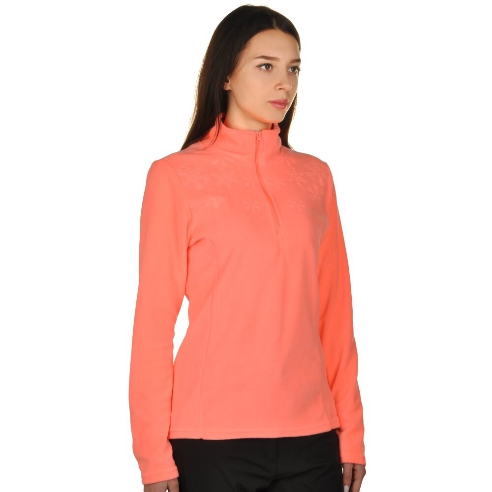ICEPEAK Noreen Womens Half Zip Winter Fleece Pullover Ski Snowboard Mid Layer