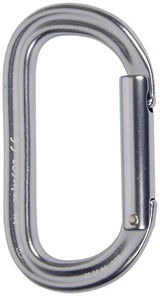 Camp Oval XL Rock Climbing / Caving Carabiner - Polished Aluminum